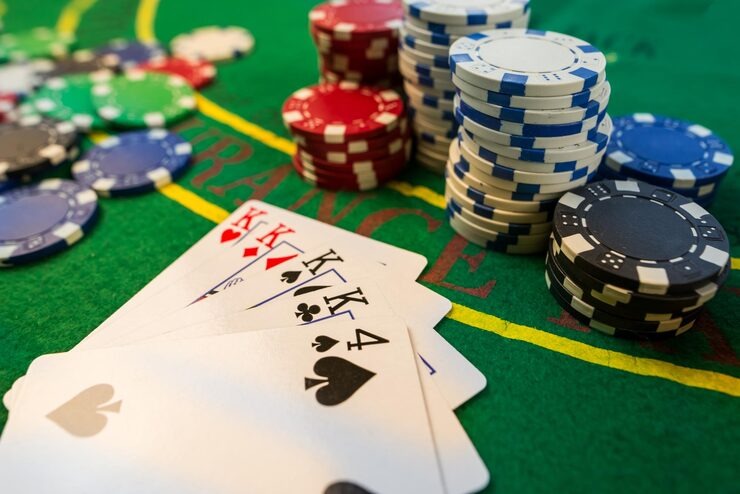Speed Baccarat live dealer table interface with card display and betting controls